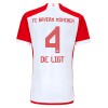 Camisetas FC Bayern de Múnich De Ligt 4 Primera 2023-24 - Hombre Camisetas FC Bayern de Múnich De Ligt 4 Primera 2023-24 - Hombre